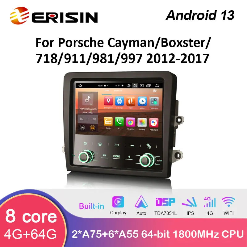 Android 13 Headunit Porsche with PCM 3.1